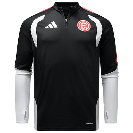 F95 Trainingshalfzip Men 26-27 "Schwarz"