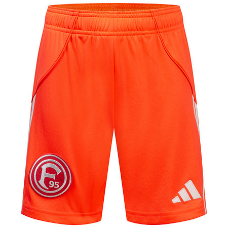 Fortuna Auswärtsshorts 2025-26 "Neonrot" Kinder