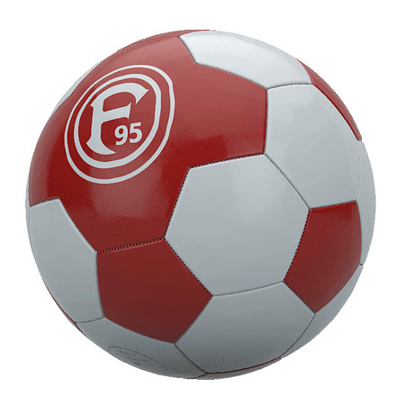 Fortuna Ball rot-weiß