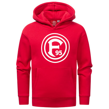 Fortuna Kinder Hoodie "Logo“ rot