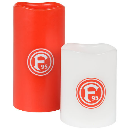 Fortuna LED-Echtwachskerzen 2er-Set