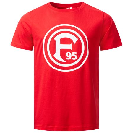 Fortuna T-Shirt "Logo" rot Herren