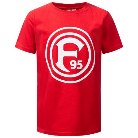 Fortuna T-Shirt "Logo" rot Kinder