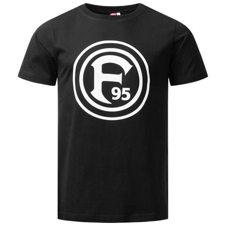 Fortuna T-Shirt "Logo" schwarz Herren