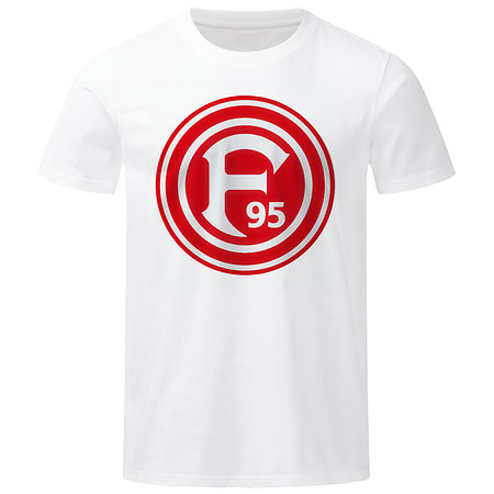 Fortuna T-Shirt "Logo" weiß