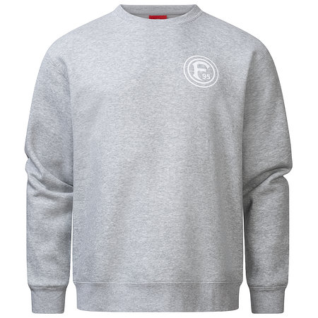 Fortuna Unisex Pullover “Logo” grau