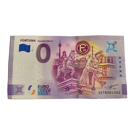Null-Euro-Schein "Fortuna Düsseldorf"