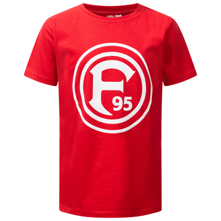 T-Shirt "Logo" rot Kinder