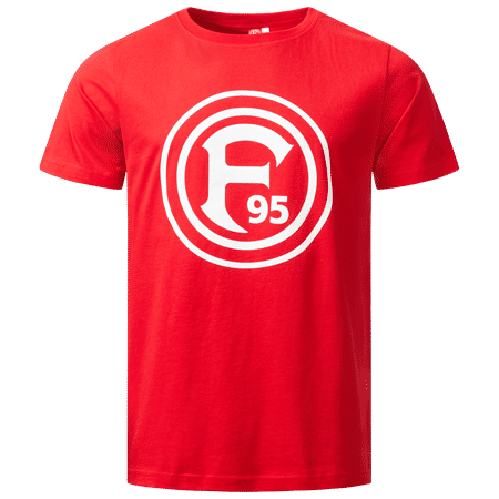 T-Shirt "Logo" rot Männer