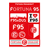 Fortuna Düsseldorf Aufkleberkarte (1)