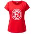 Fortuna T-Shirt "Logo" rot Damen (1)