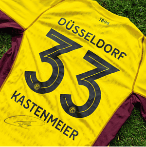 Unterschriebenes Matchworn Torwarttrikot 23/24 Kastenmeier