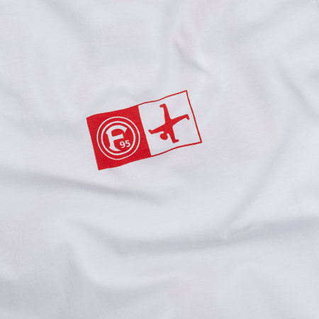 T-Shirt "F95 x Radschläger 2.0" Weiß