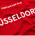 Die "Fortuna für alle" sowie "Düsseldorf"-Schrfitzüge auf der Rückseite (5)