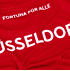 Die "Fortuna für alle" sowie "Düsseldorf"-Schriftzüge auf der Rückseite (5)