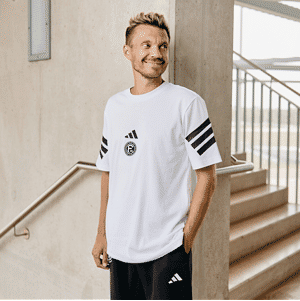 adidas T-Shirt "Lotzweg" weiß