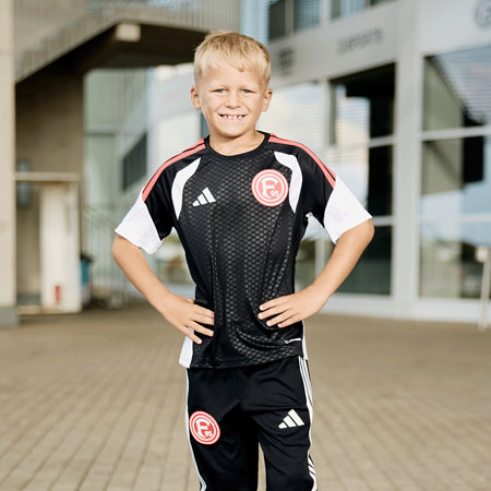 F95 Trainingsshirt Kids 26-27 "Schwarz"
