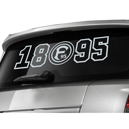 Fortuna Düsseldorf Heckscheibenaufkleber