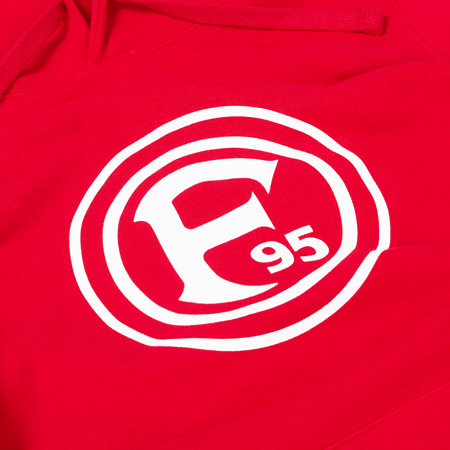 Fortuna Damen Hoodie "Logo“ rot