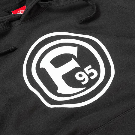 Fortuna Damen Hoodie "Logo“ schwarz