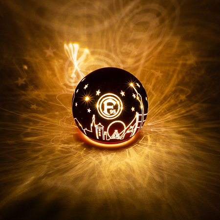 Fortuna Glaskugel "Skyline"