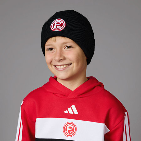 Fortuna Mütze "Logo" schwarz Kids