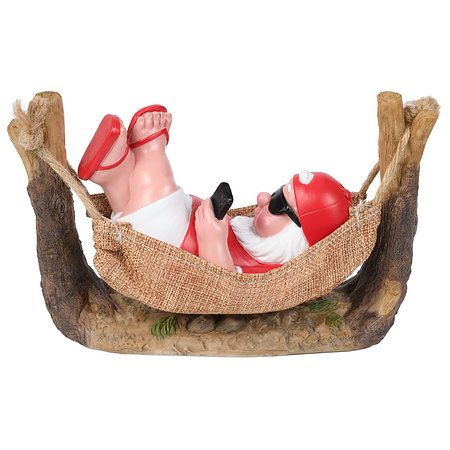 Fortuna Mini Gartenzwerg "Hängematte"