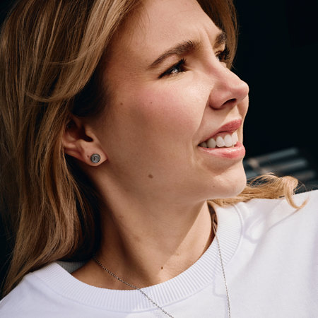 Fortuna Ohrstecker "Logo"