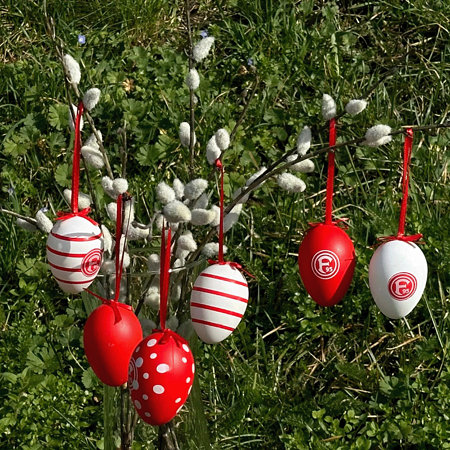 Fortuna Ostereier 4er-Set