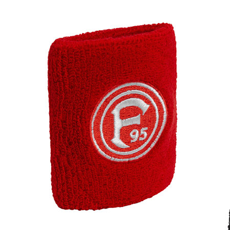 Fortuna Schweißband "rot-schwarz"