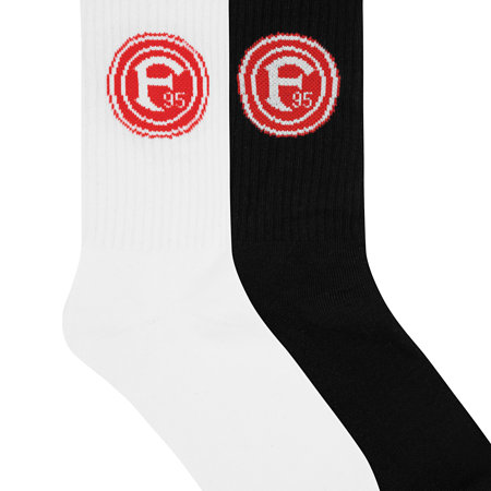 Fortuna Sportsocken "Logo" 2er-Set