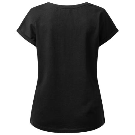 Fortuna T-Shirt "Logo" schwarz Damen