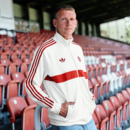 Fortuna x adidas Trackjacket "Originals" Off-White