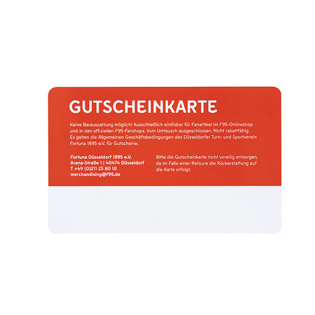 Gutscheinkarte