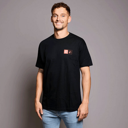 T-Shirt "F95 x Radschläger 2.0" Schwarz
