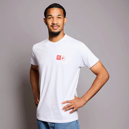 T-Shirt "F95 x Radschläger 2.0" Weiß