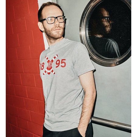 T-Shirt F95 x Radschläger grau