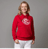 Fortuna Damen Hoodie "Logo“ rot (2)
