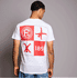 T-Shirt "F95 x Radschläger 2.0" Weiß (2)