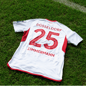Matchworn Auswärtstrikot Vielfalt 23/24 Zimmermann
