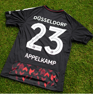 Unterschriebenes Matchworn Ausweichtrikot 22/23 Appelkamp