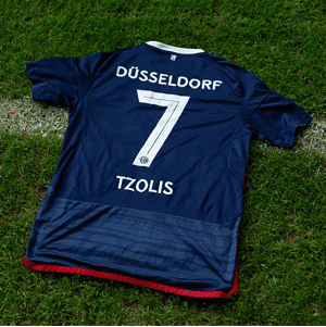 Matchworn Ausweichtrikot 23/24 Tzolis