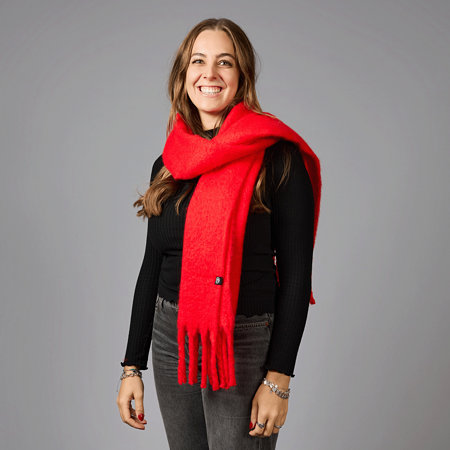 Fortuna Flauschschal "Birkenstraße"