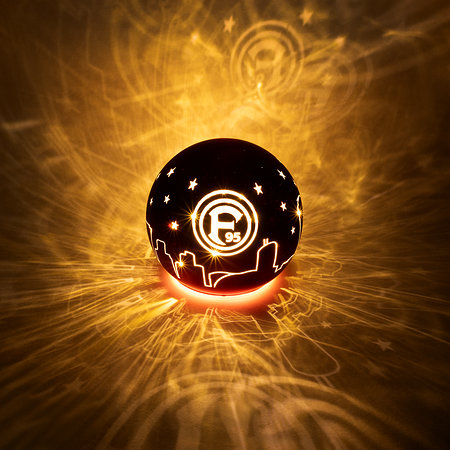 Fortuna Glaskugel "Skyline"