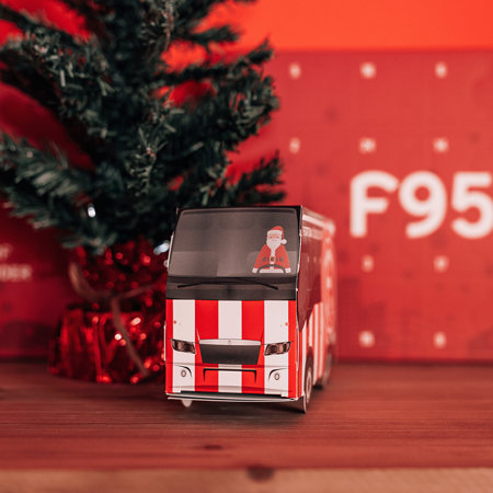 Fortuna Schoko-Adventskalender "Bus"