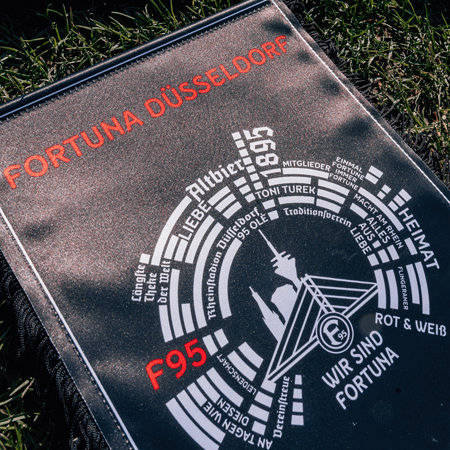 Fortuna Wimpel "Wir sind Fortuna"