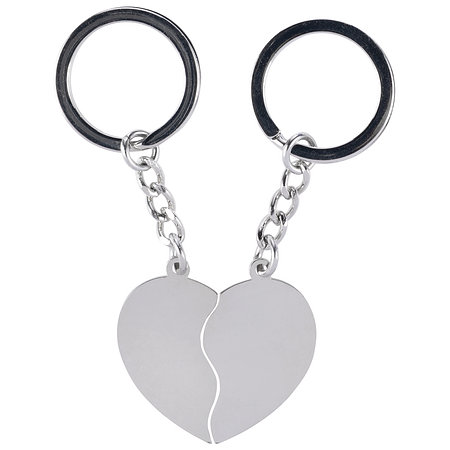 Schlüsselanhänger "Herz" 2er-Set