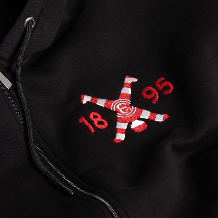 Sweatjacke "F95 x Radschläger"