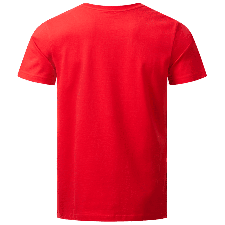 T-Shirt "Logo" rot Männer