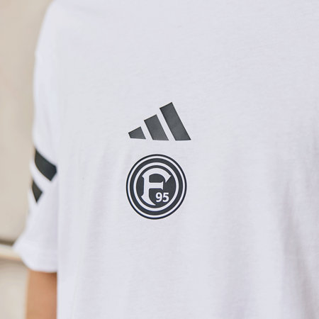 adidas T-Shirt "Lotzweg" weiß